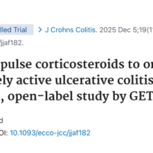 Nuevo artículo publicado sobre el uso de corticoides en la colitis ulcerosa moderada